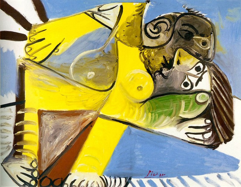 1969 Couple 2. Пабло Пикассо (1881-1973) Период: 1962-1973