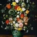 Брейгель, Ян Старший -- Цветы в голубой вазе. 1608. 66х50., Музей истории искусств