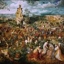 Брейгель, Питер Старший -- Несение креста [The Procession to Calvary] 1564, 124х170,, Музей истории искусств