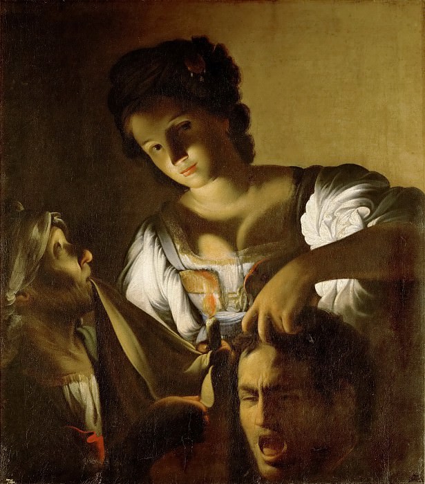 Carlo Saraceni -- Judith with the Head of Holofernes, Kunsthistorisches Museum