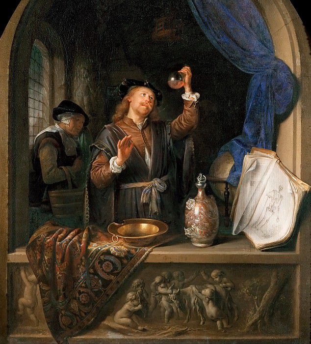 Gerrit Dou -- The Physician, Kunsthistorisches Museum