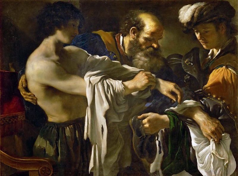 Guercino (1591-1666) -- Return of the Prodigal Son. Kunsthistorisches Museum