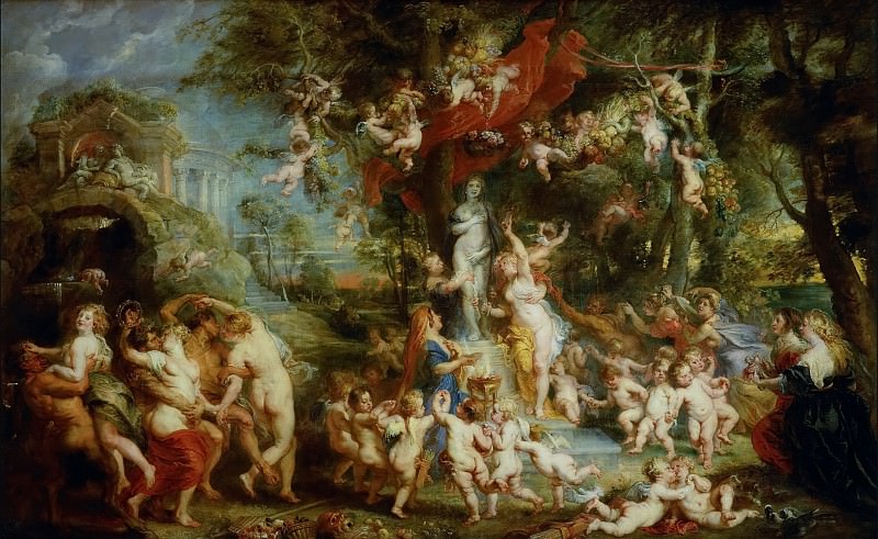 Peter Paul Rubens -- Feast of Venus. Kunsthistorisches Museum