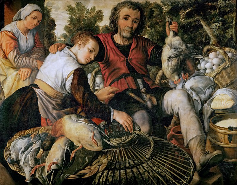 Joachim Beuckelaer -- Peasants at the Market, Kunsthistorisches Museum