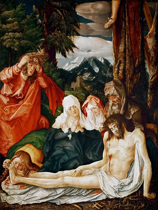 Ганс Бальдунг - Оплакивание Христа. Музей истории искусств