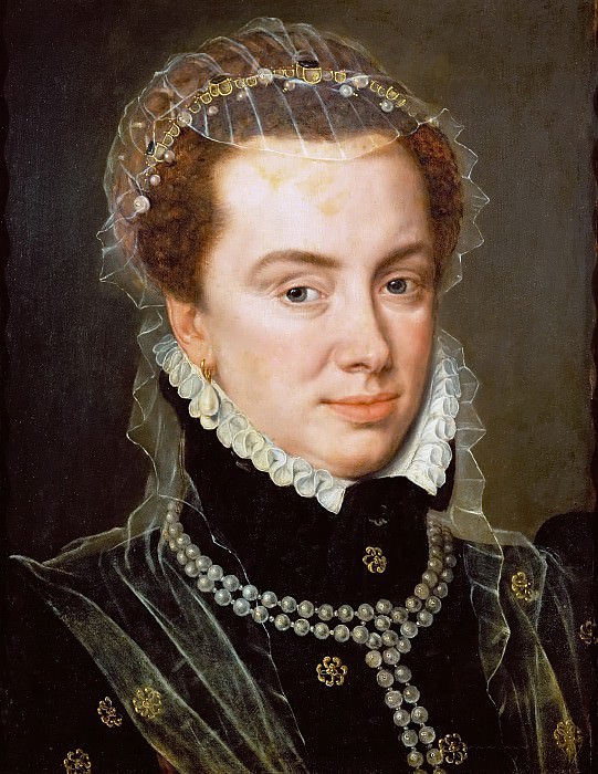 Адриан Томас Кей, аттр - Маргарита Пармская (1522-86), жена Оттавио Фарнезе. Музей истории искусств