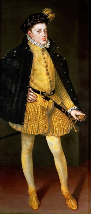 Alonso Sánchez Coello (c. 1531-1588) -- Infante Don Carlos (1545-1568). Kunsthistorisches Museum