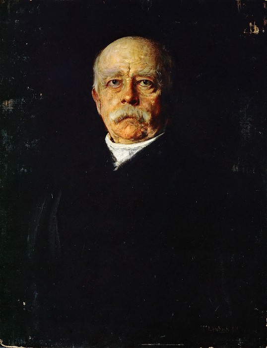 Franz Seraph von Lenbach (1836-1904) -- Prince Otto von Bismarck. Kunsthistorisches Museum