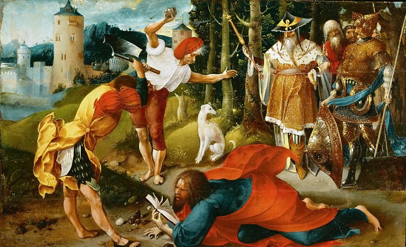 Jan de Beer (c. 1475-before 1536) -- Martyrdom of Saint Matthew. Kunsthistorisches Museum