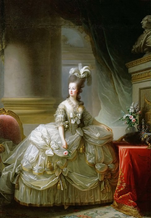 Elisabeth Louise Vigée-LeBrun -- Archduchess Marie Antoinette, Queen of France. Kunsthistorisches Museum