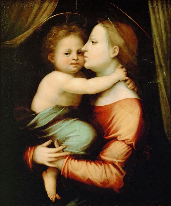 Фра Бартоломео - Мадонна с младенцем. Музей истории искусств