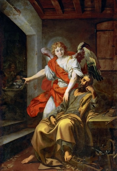 Daniele Crespi -- Dream of Saint Joseph. Kunsthistorisches Museum