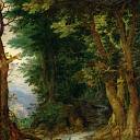 Брейгель, Ян Старший -- Лесной пейзаж. 1605-10. 40х32., Музей истории искусств
