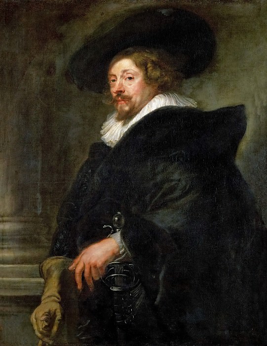 Peter Paul Rubens -- Self-portrait. Kunsthistorisches Museum