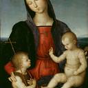 Мадонна с Младенцем, благословляющим маленького Иоанна Крестителя , Рафаэль Санти