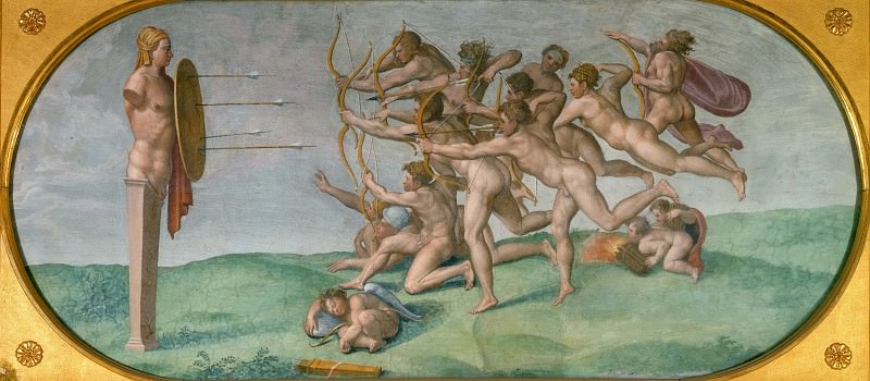 Raphael (workshop) - Archers. Raffaello Sanzio da Urbino) Raphael (Raffaello Santi