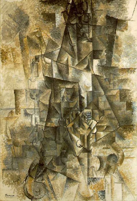 1911 LAccordВoniste. Pablo Picasso (1881-1973) Period of creation: 1908-1918