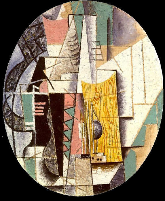 1912 Guitare1. Pablo Picasso (1881-1973) Period of creation: 1908-1918
