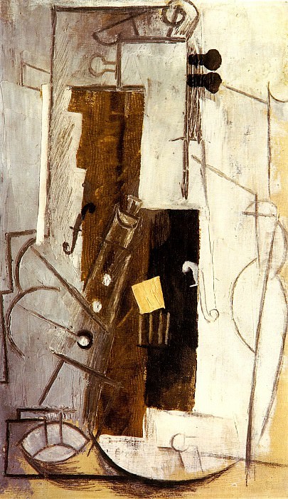 1913 Violon et clarinette, Pablo Picasso (1881-1973) Period of creation: 1908-1918