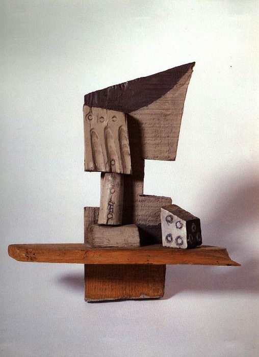 1914 Verre et dВ. JPG. Пабло Пикассо (1881-1973) Период: 1908-1918