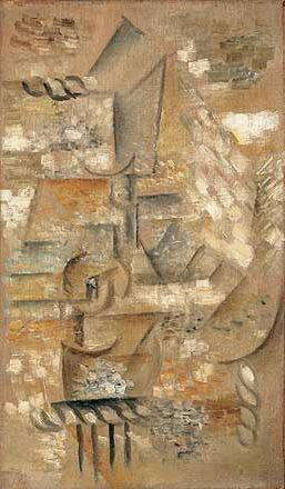 1911 Verre et pomme. Пабло Пикассо (1881-1973) Период: 1908-1918