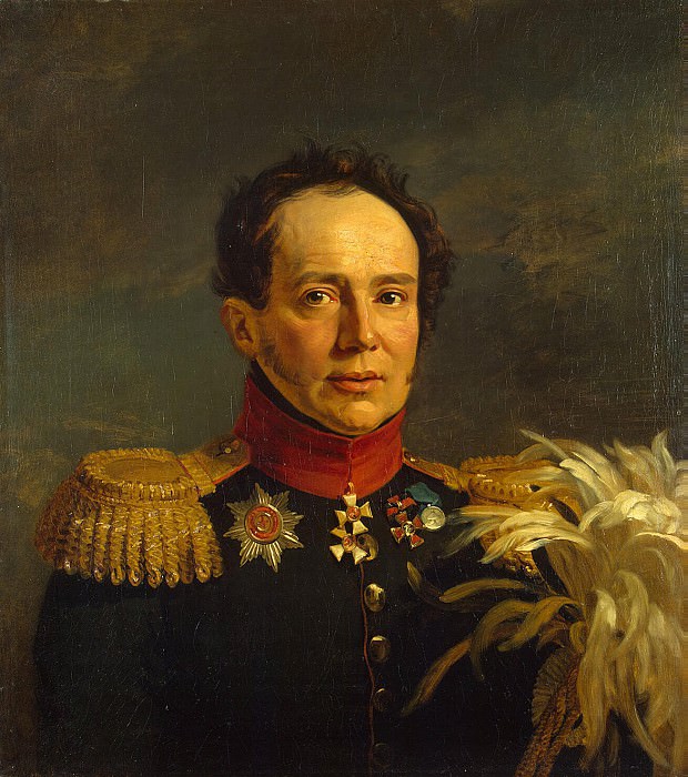 Dawe George - Portrait of Nikolai Semenovich Sulima. Hermitage ~ part 04