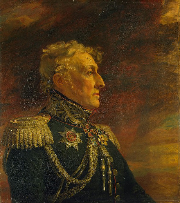Dawe George - Portrait of Burchard Maksimovic Berg. Hermitage ~ part 04