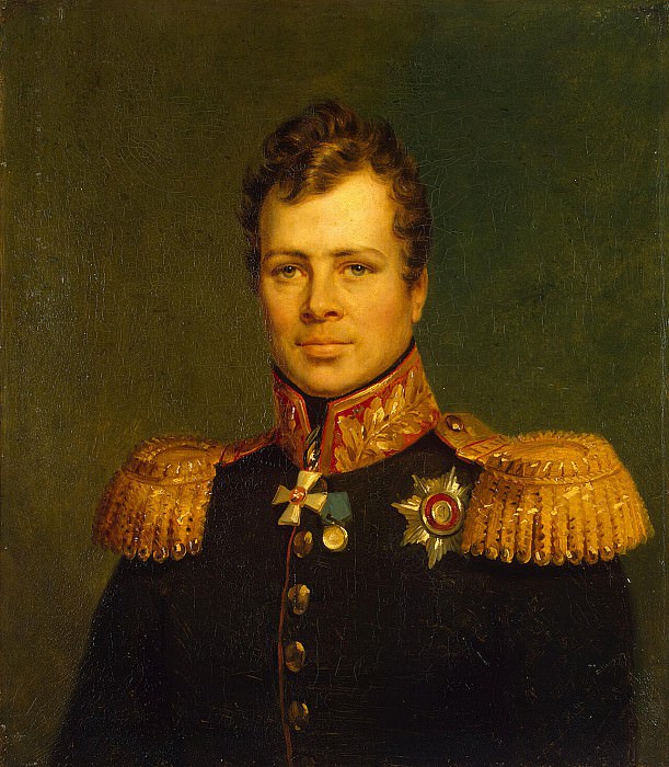 Dawe George - Portrait of Maxim Ivanovich Damasus. Hermitage ~ part 04
