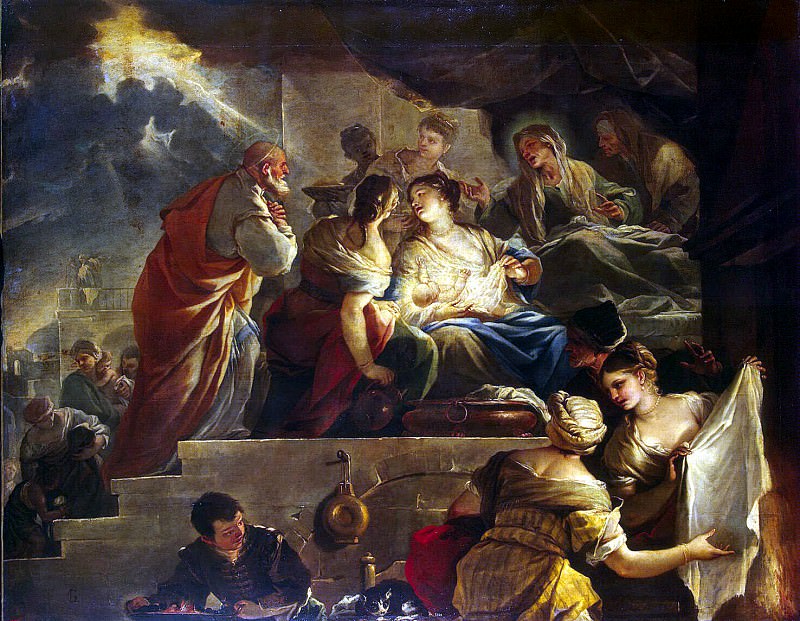 Giordano Luca - Birth of John the Baptist. Hermitage ~ part 04