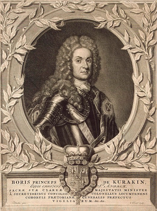 Gunst Peter - Portrait of Prince Boris Ivanovich Kurakina. Hermitage ~ part 04