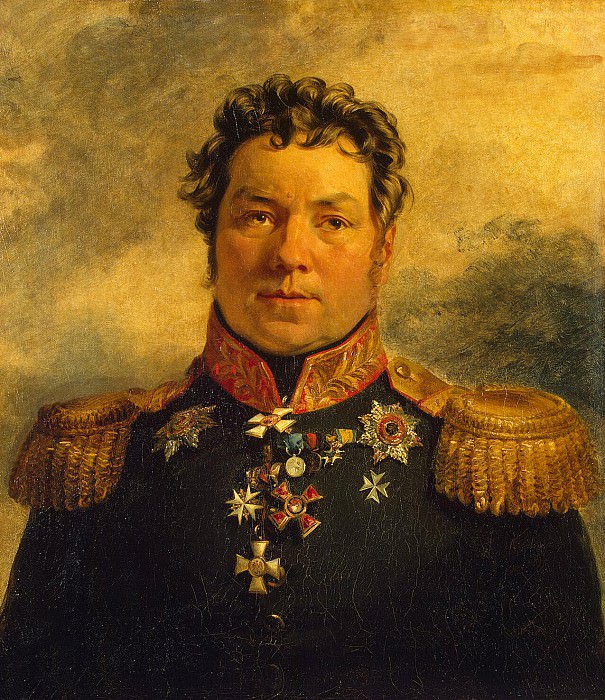 Dawe George - Portrait of Pyotr Yakovlevich Kornilov. Hermitage ~ part 04