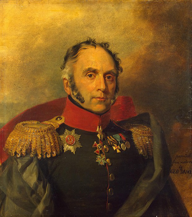 Dawe George - Portrait of Pyotr Petrovich Schrader. Hermitage ~ part 04