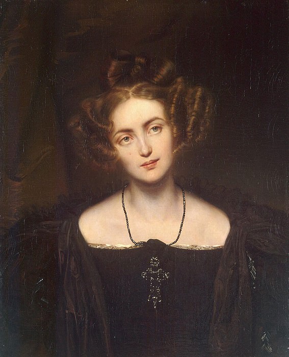 Delaroche, Hippolyte - Portrait of Henrietta Sontag. Hermitage ~ part 04