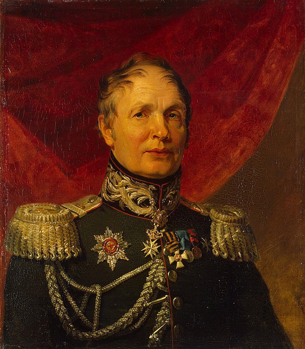Dawe George - Portrait of Mikhail Stepanovich Vistitskogo. Hermitage ~ part 04