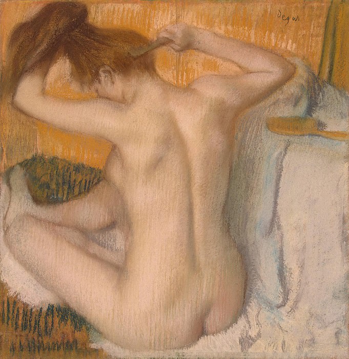 Degas, Edgar - combed woman. Hermitage ~ part 04