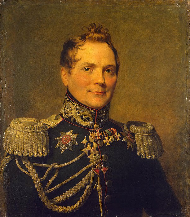 Dawe George - Portrait of Karl Fedorovich Tolia. Hermitage ~ part 04