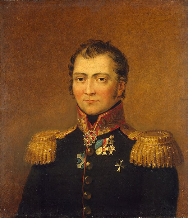 Dawe George - Portrait of Semyon Khristoforovich Stavrakova. Hermitage ~ part 04