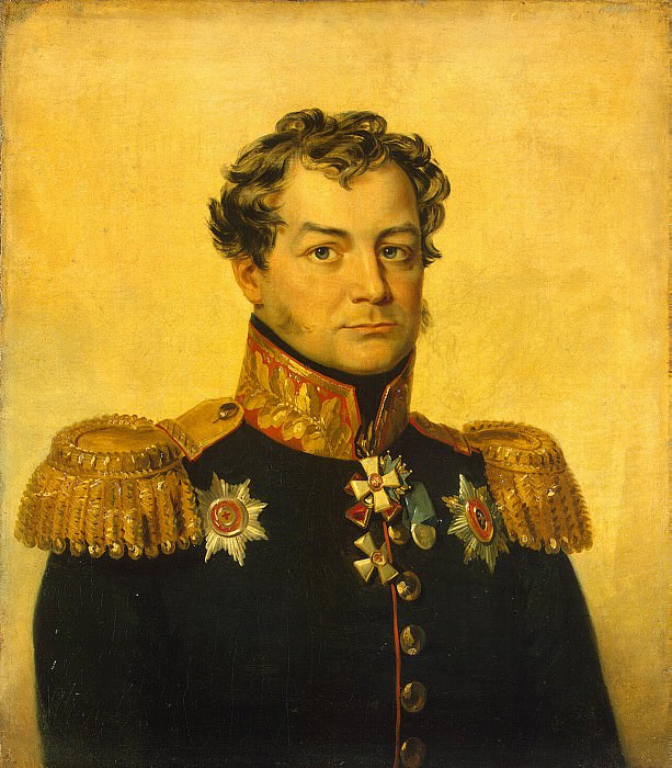 Dawe George - Portrait of Kirill Fedorovich Kazachkovskogo. Hermitage ~ part 04
