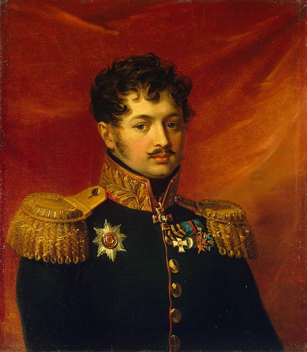 Dawe George - Portrait of Pyotr Petrovich Zagryazhskogo. Hermitage ~ part 04