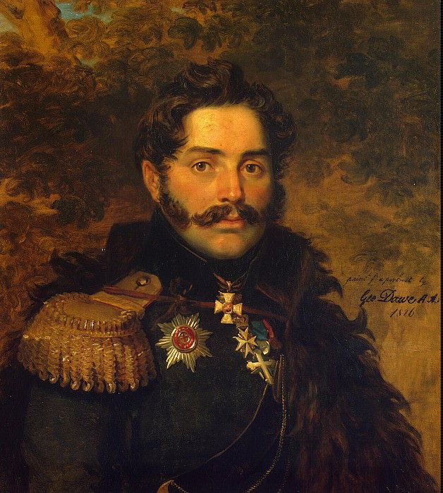 Dawe George - Portrait of Alexander Fedorovich Shcherbatova. Hermitage ~ part 04