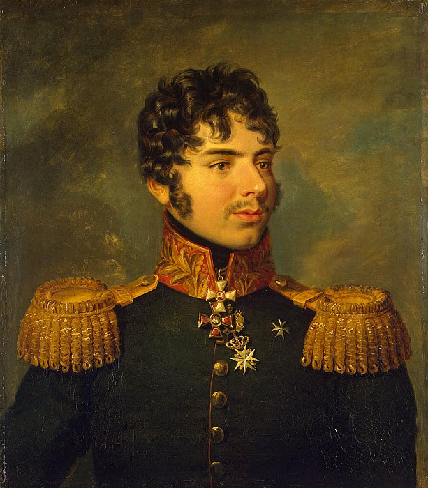 Dawe George - Portrait of Alexander Ivanovich Kutaisov. Hermitage ~ part 04