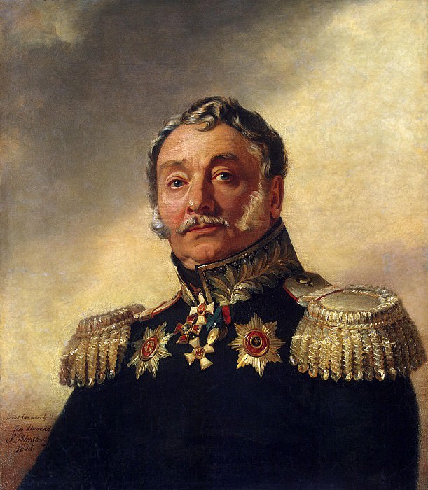 Dawe George - Portrait of Alexei Vasilyevich Ilovaisky. Hermitage ~ part 04