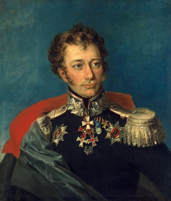 Dawe George - Portrait of Vasily Dmitrievich Ilovaisky. Hermitage ~ part 04
