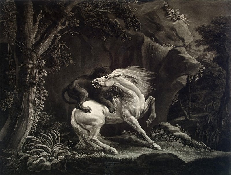 Greene, Benjamin - The Lion, tearing horse. Hermitage ~ part 04