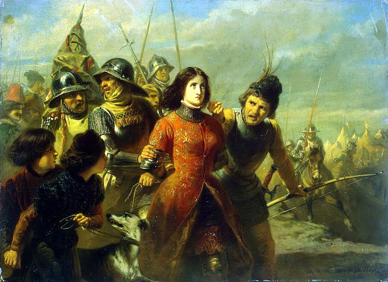 Dillens, Adolph Alexander - Joan of Arc Captivity. Hermitage ~ part 04