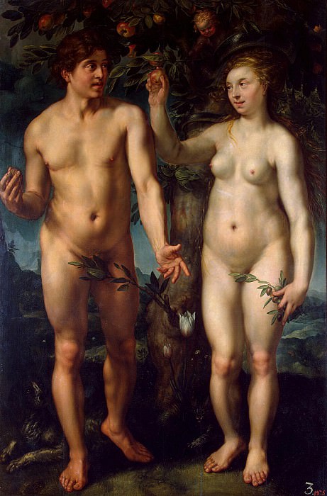 Goltzius, Hendrik - Adam and Eve. Hermitage ~ part 04