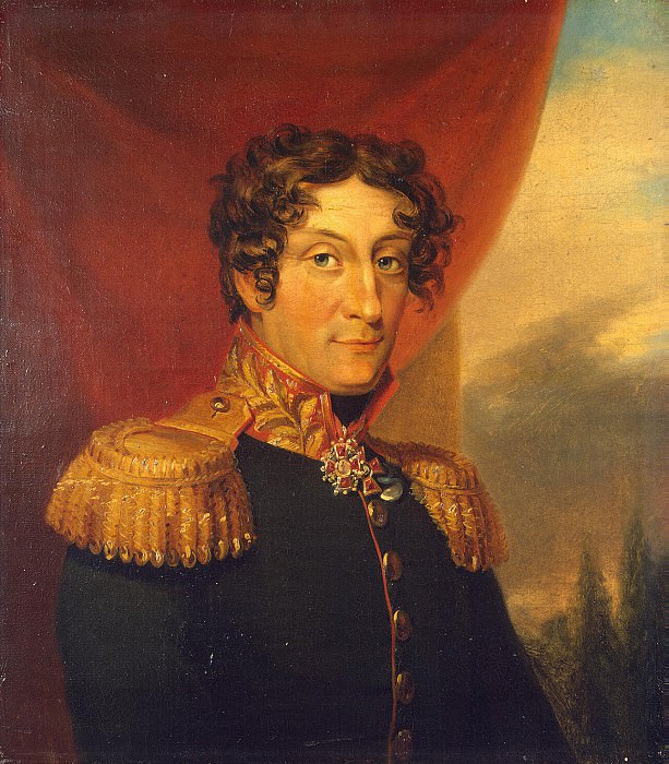 Dawe George - Portrait of Alexander Yakovlevich Patton. Hermitage ~ part 04