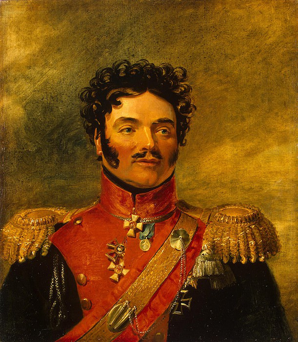 Dawe George - Portrait of Joseph Kornelievicha Orourke. Hermitage ~ part 04