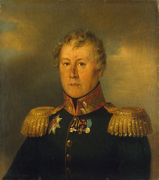 Dawe George - Portrait of Fyodor Vasilyevich Zvarykina. Hermitage ~ part 04