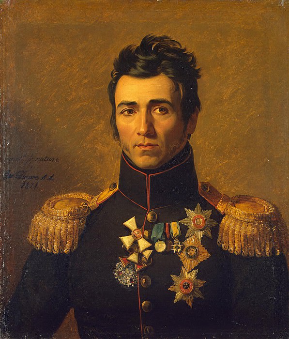 Dawe George - Portrait of Pyotr Mikhailovich Kaptsevich. Hermitage ~ part 04